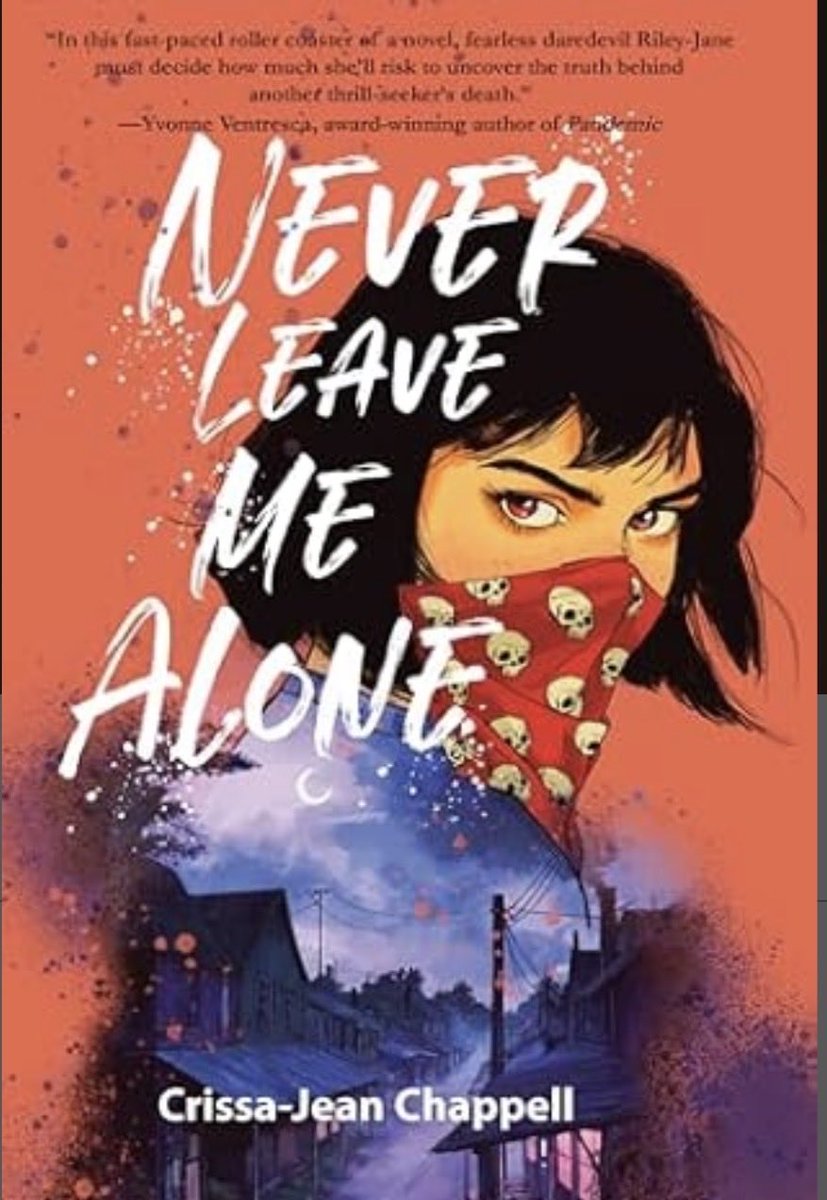BVGrover's tweet photo. I am so excited to share @crissachappell latest book w/ you @maj_twins_mom . In this fast-paced novel, fearless daredevil Riley Jane must decide how much she’ll rush to uncover the truth behind another thrill-seeker’s death. I think it’s going to be a hit! #bookposse @RegalHouse1 https://t.co/trELrj7EaU