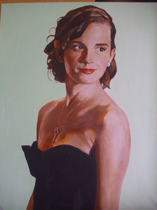 GeM_portrait100's tweet photo. Art of the Day! "Hand-painted portrait of Emma Watson". Buy at: https://t.co/HDZNeoDdFM https://t.co/DNUPjFlTQg