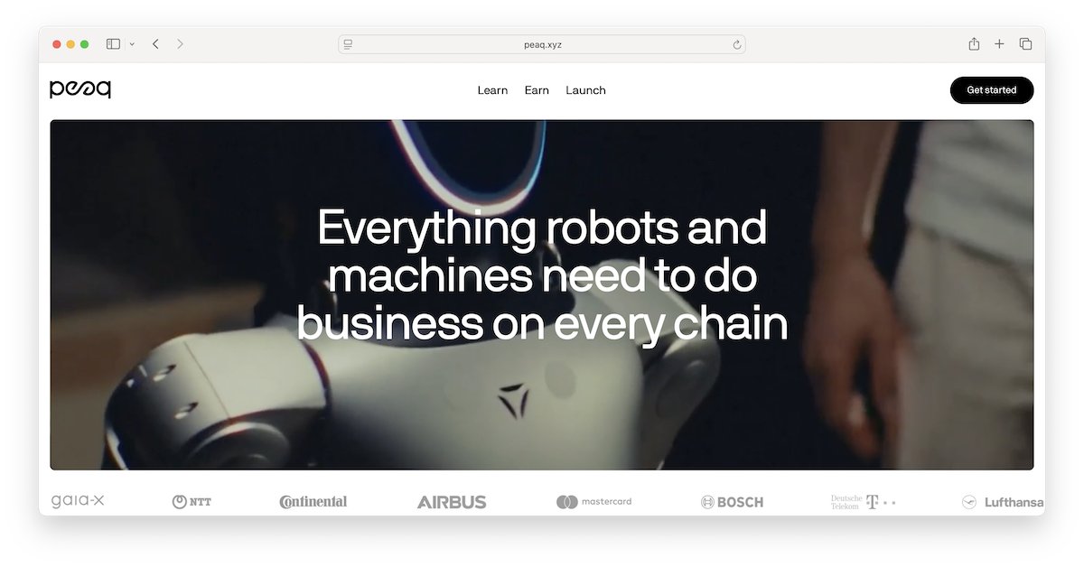 xyz's tweet photo. 🤖From autonomous robots to onchain marketplaces, https://t.co/cE5g3gGGg4 is building the economic infrastructure for the machine economy, including projects like @machinedex &amp; @realRiceAI. 

Learn more by following @peaq. 

#DePIN #Robotics #AIM

https://t.co/3blv8HHAlh https://t.co/ix8SEtDEkr