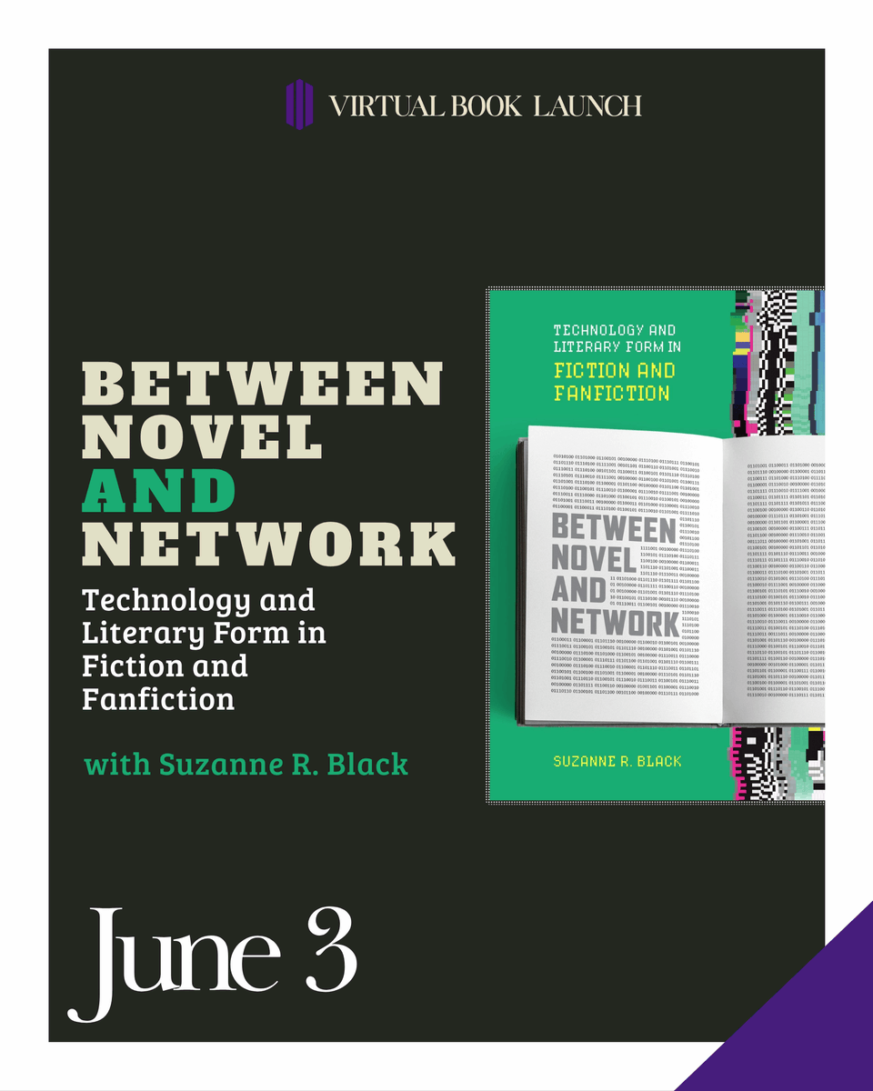 lsupress's tweet photo. We have two book launches this month! 

June 3: "Between Novel and Network" with Suzanne R. Black https://t.co/O08VzPAWDQ
June 4:  Neil K. Besner in Conversation with Thomas Travisano https://t.co/gThu6DpGOb

As always, our launches stream live at 2 p.m. CDT on Facebook Live. https://t.co/mae3OPEbeJ