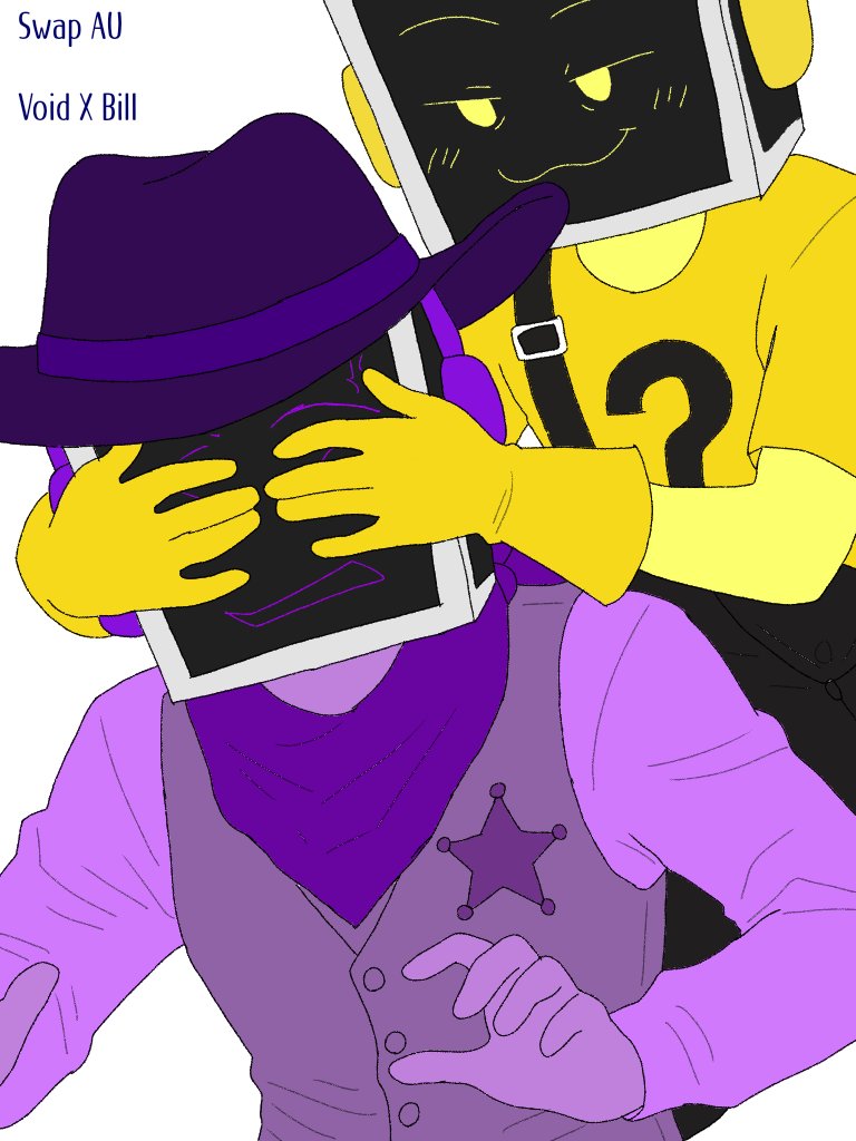 aside_4tx's tweet photo. Peek-a-boo 🟪🟨 (VoidBill in SP Swapped Logic AU)
 #RolebotworldSPLogicAU #Minecraft #minecraftart #Minecraftfanart #minecraftskin #rolebotau #4txau #fypシ゚ #bill_014 #VoidBill #void_012 #rolebotworld https://t.co/g3nsxs3jj1