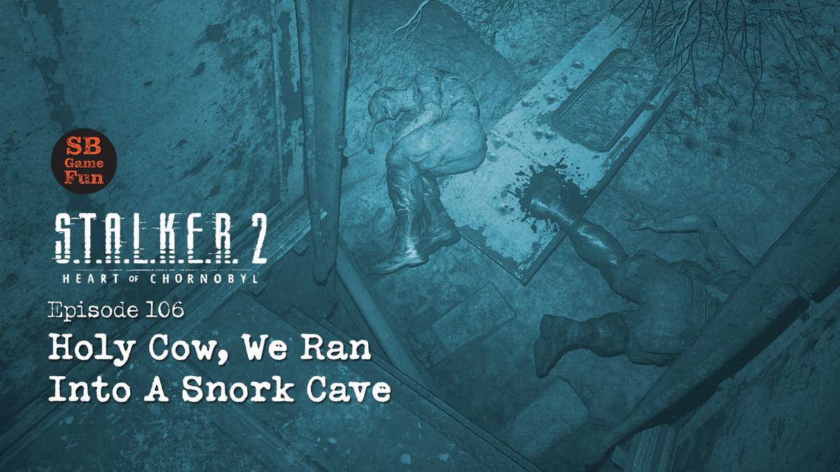 SBGameFun1's tweet photo. Welcome back to Stalker 2 Mondays! Today, we hunt down more stashes and venture into a Snork Cave. Enjoy! https://t.co/YaptDdRWEG #SBGameFun #Stalker2 #PlayGames #HaveFun https://t.co/nGPJgJirFb