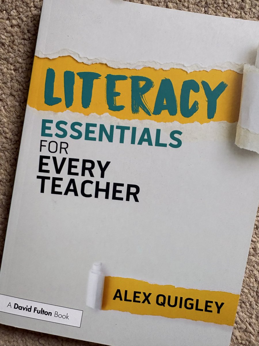 RobGeog's tweet photo. Please to have added this to my PD library today @AlexJQuigley #literacy #edchat #teacher https://t.co/euUIyjeXBI