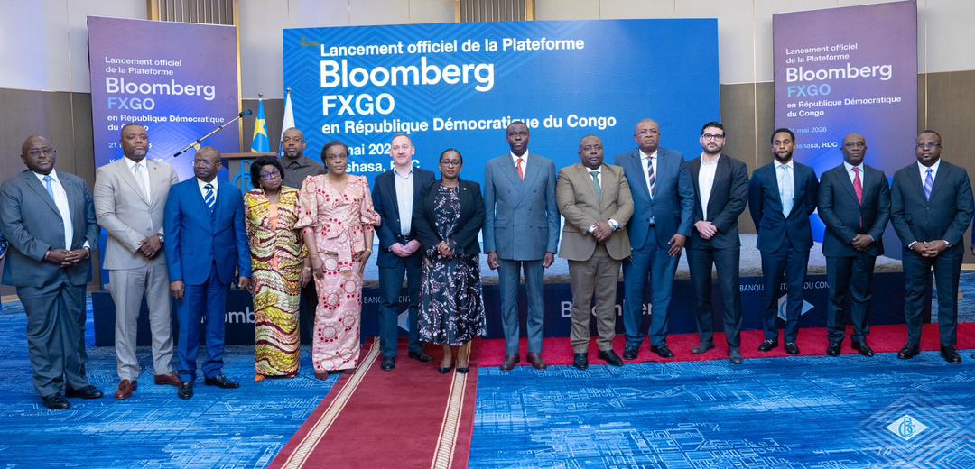 AC_des_banques's tweet photo. Lancement officiel de la plateforme Bloomberg FXGO en RDC https://t.co/xOiOAFTh59