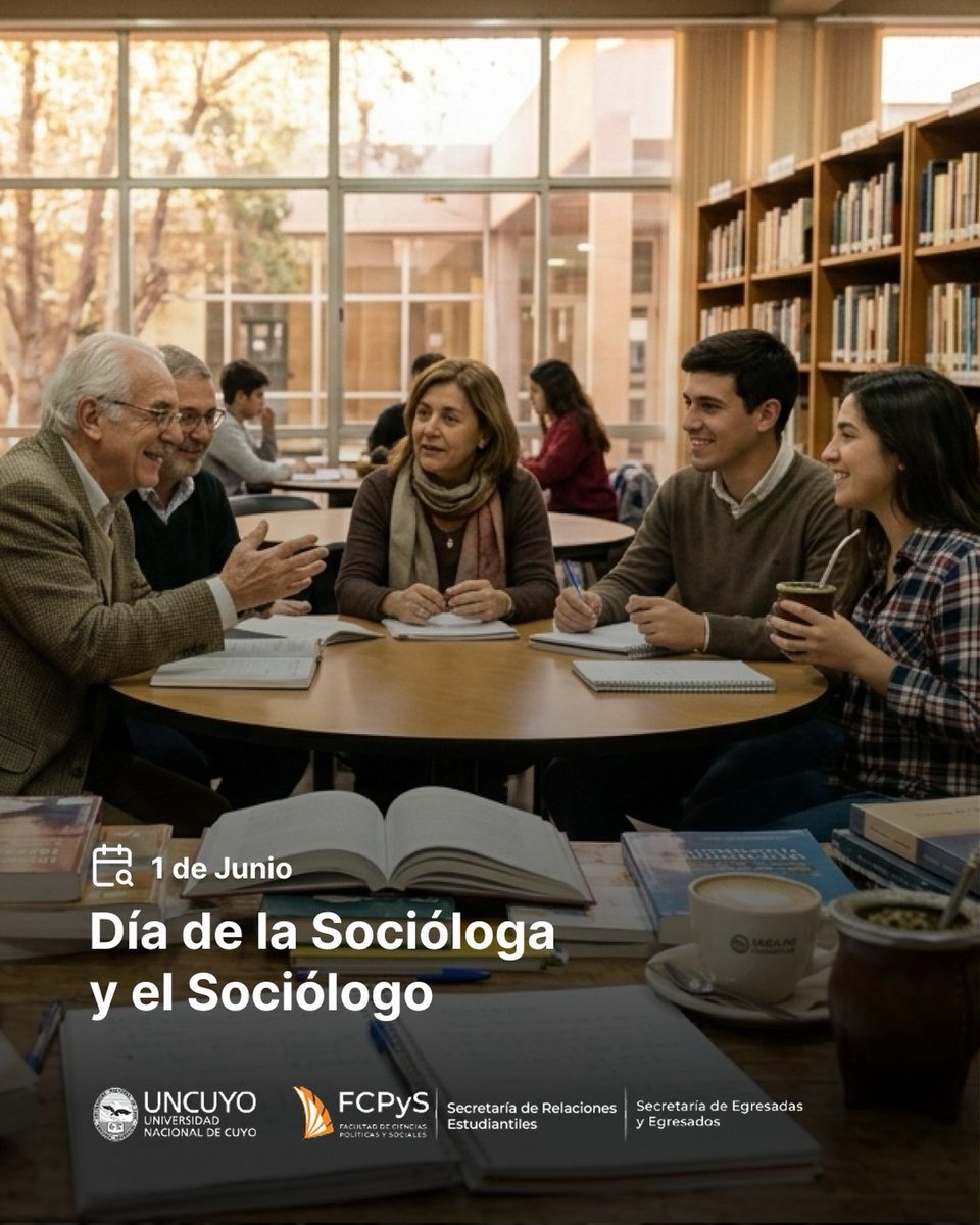SREstudiantiles's tweet photo. 📚 Saludamos a estudiantes y egresadas/os de la Licenciatura en Sociología que, por medio de esta profesión, aportan valiosas herramientas para comprender las transformaciones de nuestra sociedad, desde la investigación y la ciencia.

¡Felíz día Sociólogas y Sociólogos! https://t.co/LgGhEwijZc