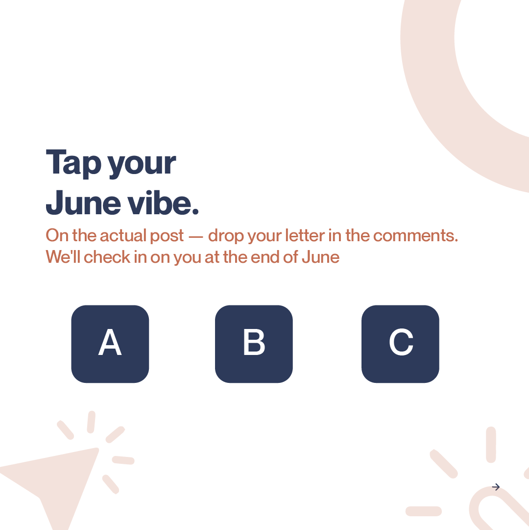 TheDataArc's tweet photo. New month. Same question nobody answers honestly.
💼 A — Head down, execute 🌿 B — Slow down, protect your peace 🚀 C — Launch something, take the risk
Drop your letter. We're checking back at month-end with the data. 📊
#NewMonth #June2026 #TheDataArc https://t.co/QZR5VkOUsp