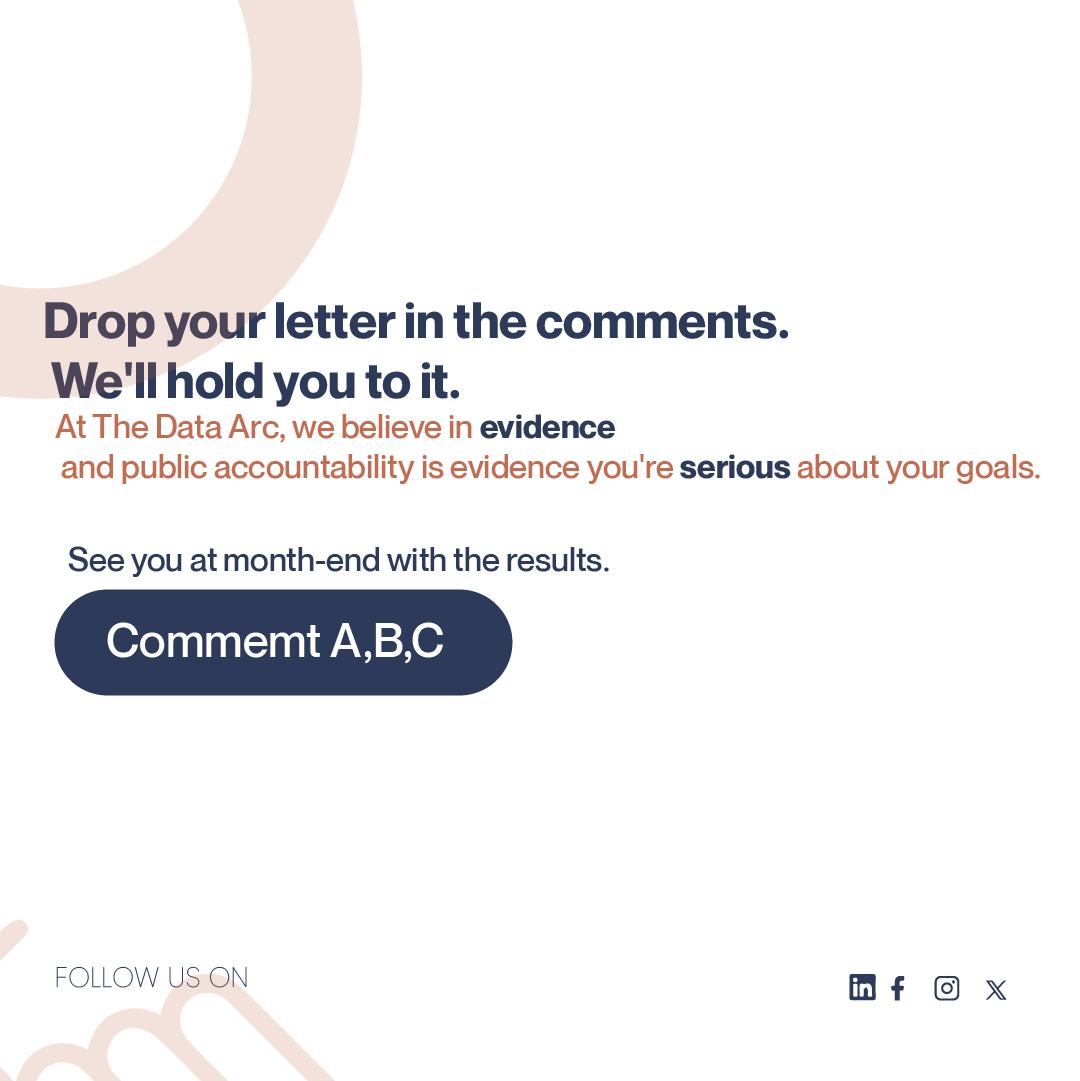 TheDataArc's tweet photo. New month. Same question nobody answers honestly.
💼 A — Head down, execute 🌿 B — Slow down, protect your peace 🚀 C — Launch something, take the risk
Drop your letter. We're checking back at month-end with the data. 📊
#NewMonth #June2026 #TheDataArc https://t.co/QZR5VkOUsp