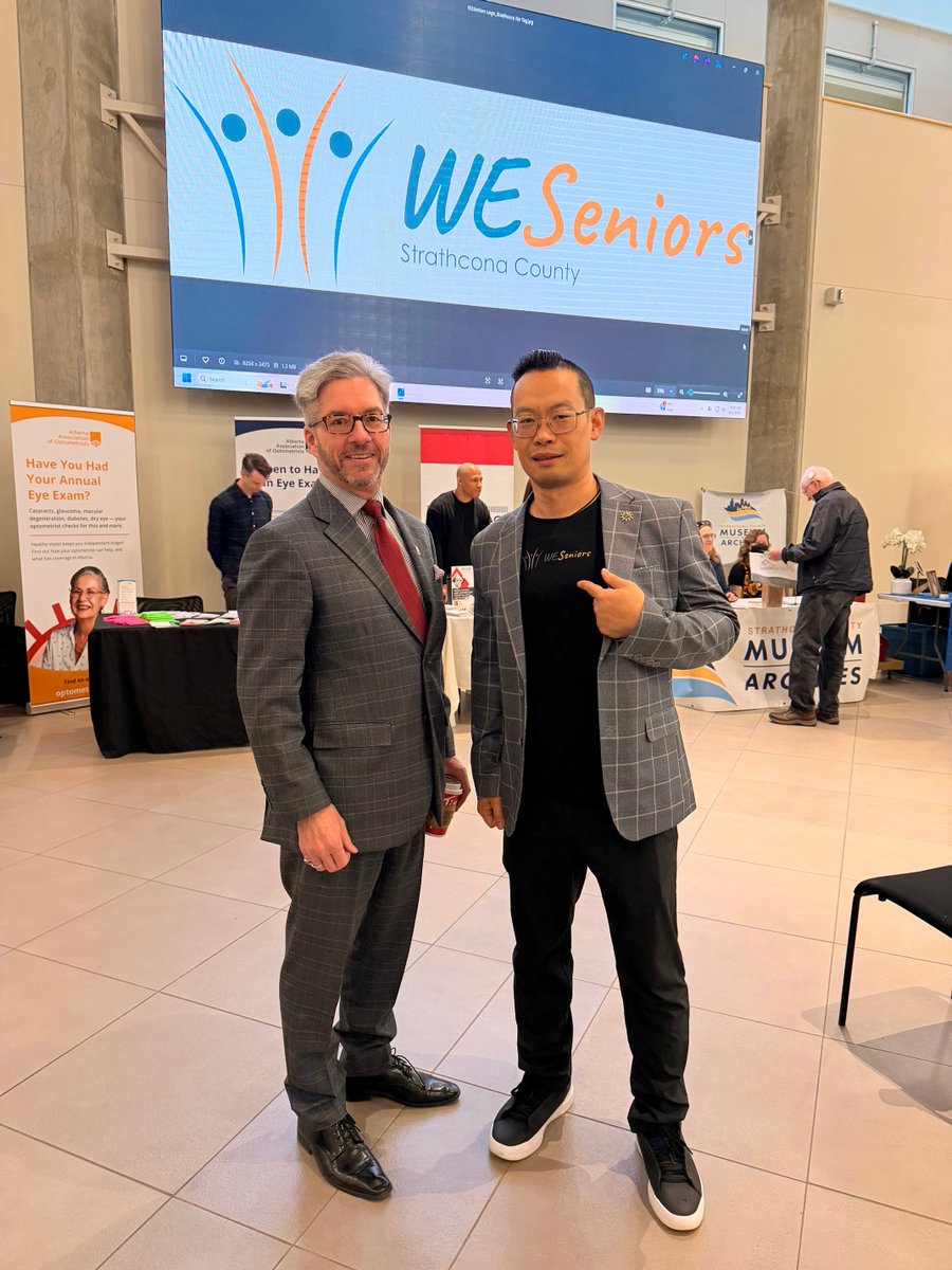 RodFrank12's tweet photo. #StrathconaCounty #SherwoodPark celebrating 🎉 Seniors’ Week - thank you ☺️ to WESeniors, Family &amp; Community Services, and older adults for contributing your time, talent and treasure to support our community. https://t.co/jecPoqF2cC