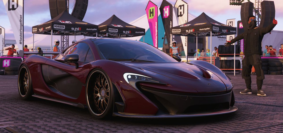AnubisTGA's tweet photo. Bringing @theRealTavarish P1 to life in Forza Horizon 6...game needs more customization options, but we getting here. Like I can't give it the shark fin your render has not the rims. https://t.co/GYWsG6Wdxw