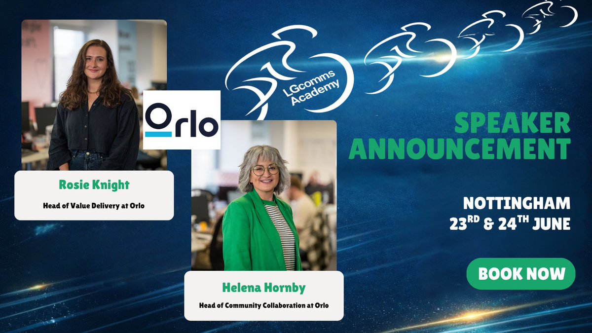 LGcomms's tweet photo. Misinformation moves fast. Are you ready?
Join Orlo’s Rosie Knight and Helena Hornby at LGcomms Academy 2026 for practical tips on real-time data, tactical responses and protecting trust.
📅 Wed 24 June
📍 Nottingham 
Book here: https://t.co/MLNXcjQDGa https://t.co/fj8wJh7u58