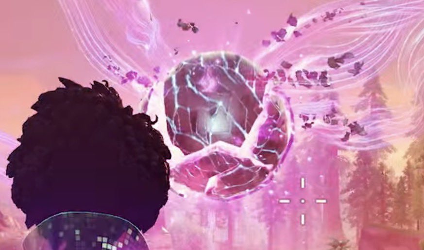 Rezztro's tweet photo. With the Zero Point reassembled and Dark Dominion + the Dark Harvester being nowhere in sight in CH7S3, I believe it’s safe to say that Dark Voyager will temporarily go OFF THE GRID. 🫆

His main mission, assigned to him by his REDACTED Master, is complete. Now it looks like he’ll have to sit back and observe what happens next for the time being unless given any other orders by his Master.