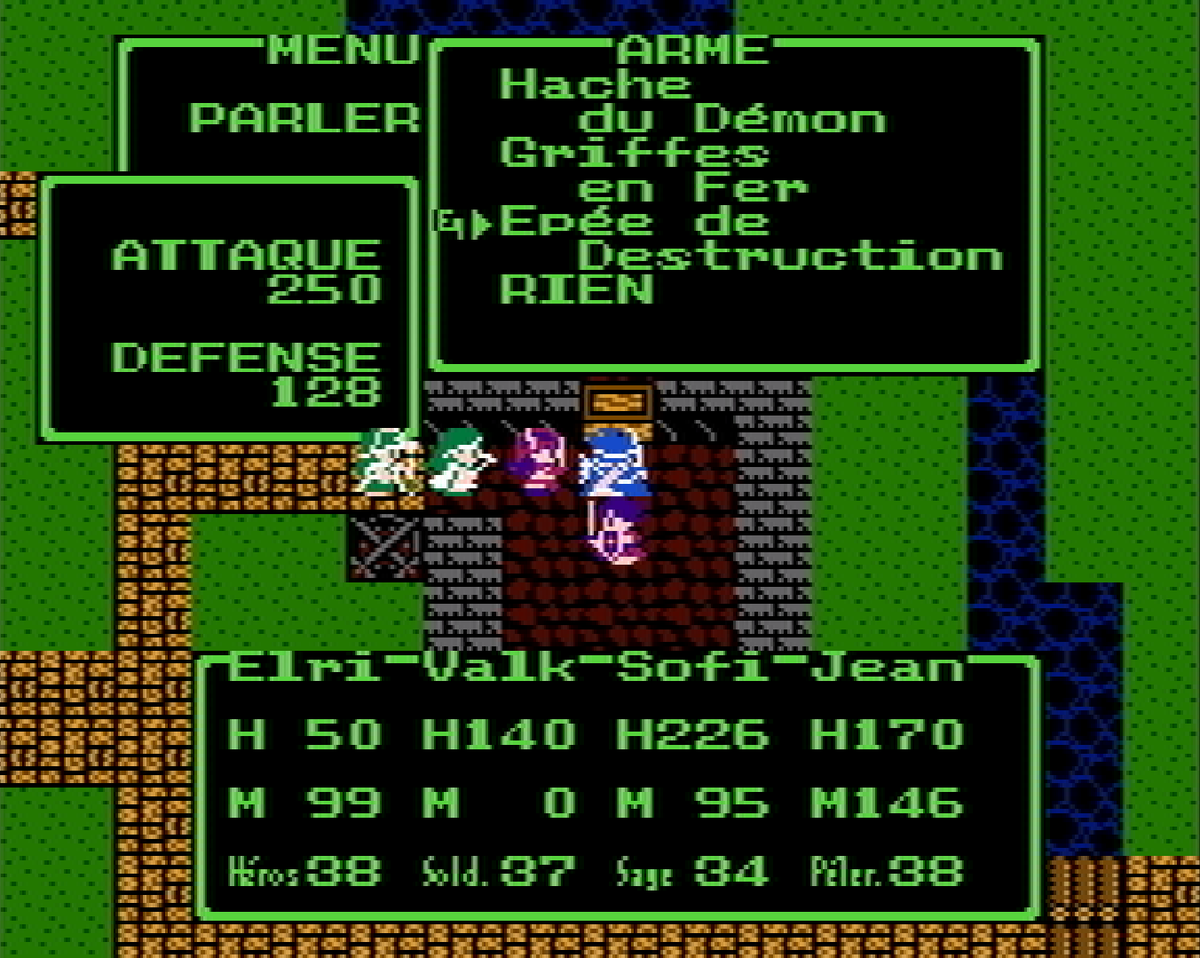 GDCDarkAngel131's tweet photo. #DragonQuest3 #ドラゴンクエストIII
Omg mais c'est une blague ou quoi ? Je viens d'acheter l'épée de destruction à 45000 GOLD à Rimuldar, et cet enfoiré enfaîte elle maudite. Il me vend un truc cher comme ça mais maudit 🫠 https://t.co/wWd9AHkUsw