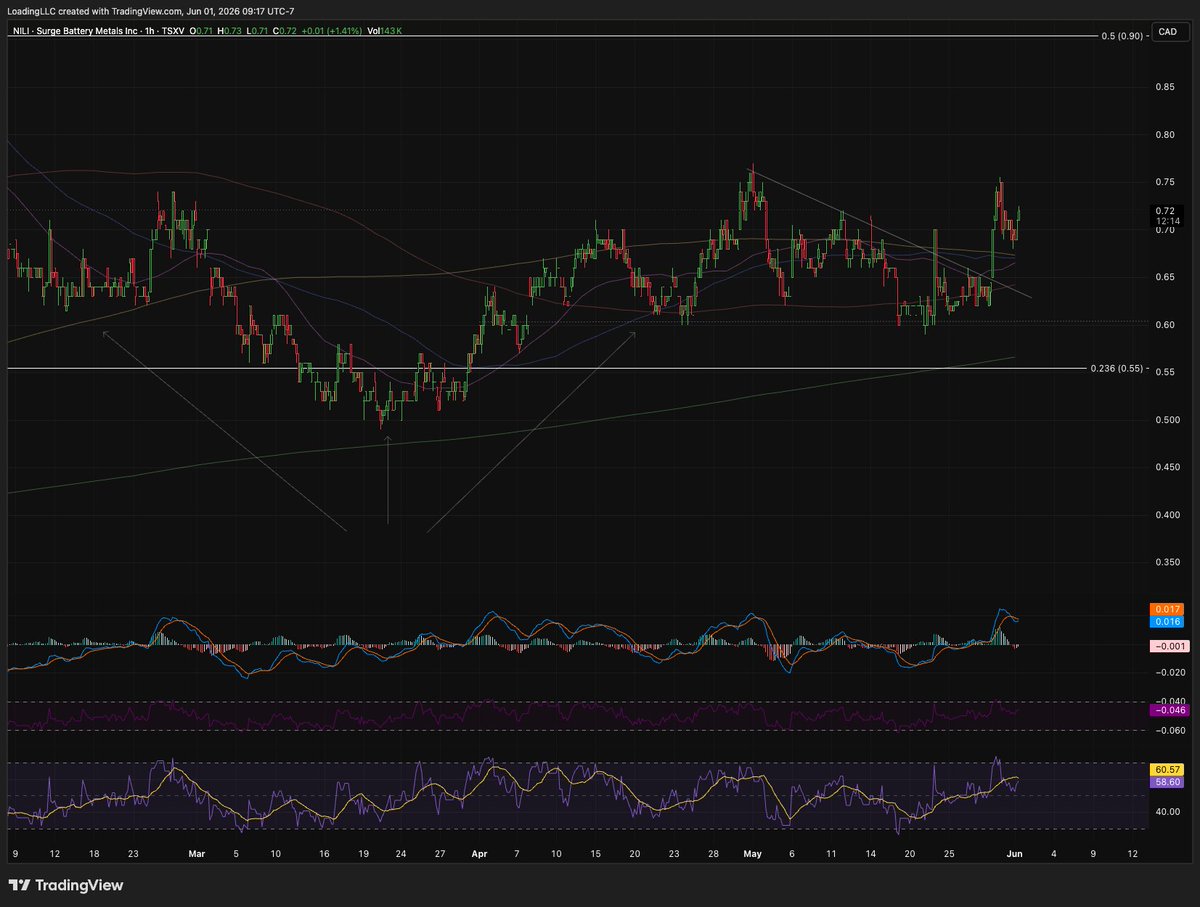 LoadingCapital's tweet photo. Great report from @RKEquityRocks 

"Surge Battery Metals currently trades on an Market Cap/resource multiple of US$12/t LCE, adjusted for Evolution Mining’s minority interest in Nevada North. This compares with US$45/t LCE for Lithium Americas, adjusted for General Motors’ 38% interest in Thacker Pass."
