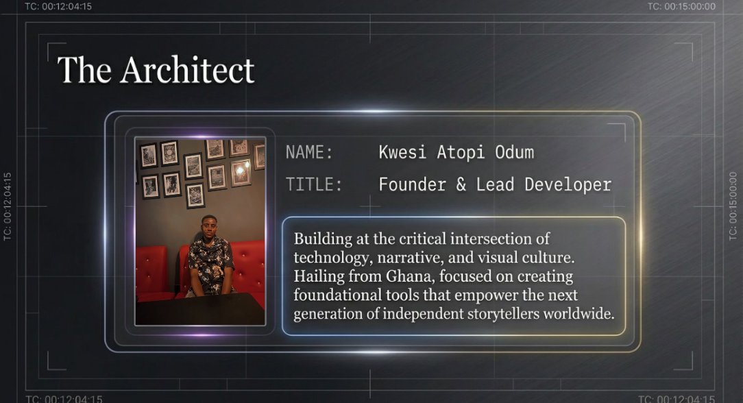 scenarchyapp's tweet photo. The face behind Scenarchy.
'm Kwesi Atopi Odum. Just turned Savage 😈 (21) on May 1st.
I got hooked on storytelling long before AI existed.

When AI video generation exploded, I noticed something: 
Generating scenes became easy; however, maintaining the vision wasn't.                                                                                                                           Prompting became a headache.
Visual consistency became a battle.
Translating a novelistic vision into cinematic output felt like fighting a new war every generation.
The technology was powerful, but the creative flow wasn't. 
A whole new war appeared between imagination and execution.

That's why I started building Scenarchy.
To help creators spend less time fighting tools and more time bringing stories to life.
Still building. 🚀🎬
Follow my journey:

𝕏: @Kokonte09

LinkedIn: https://t.co/DWTFpxun9s

#Scenarchy #AIFilmmaking #GenerativeAI #Storytelling #AIVideo #CreativeAI #FilmTech #StartupFounder #BuildInPublic #FutureOfStorytelling #AICreators #IndieFilmmaking #TechStartup #Entrepreneurship