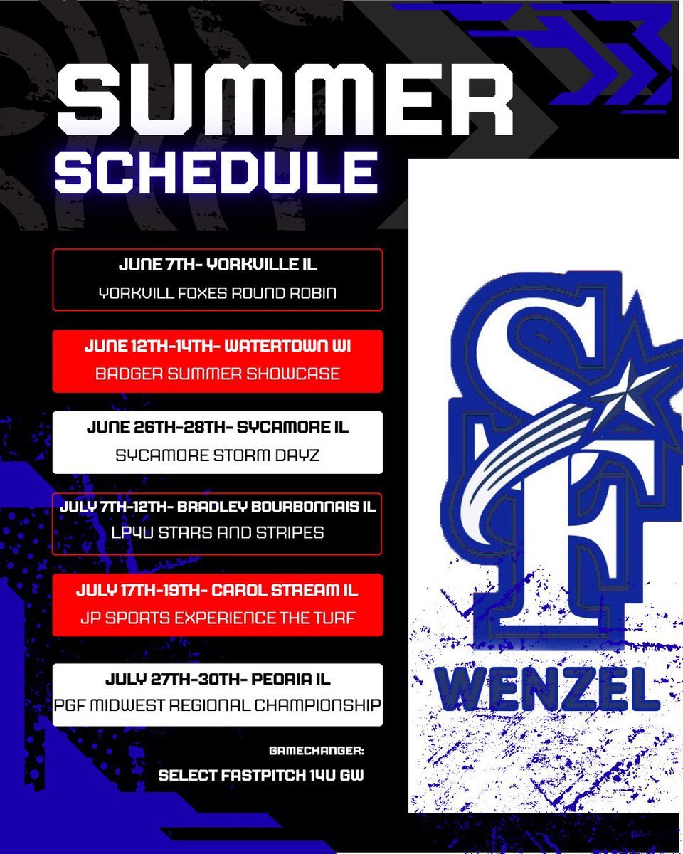 paigedelgallo's tweet photo. This weekend kicks off my summer season with @Select14uGW ! Come check us out this summer! #select #fastpitch https://t.co/Ye9nmSnGCT
