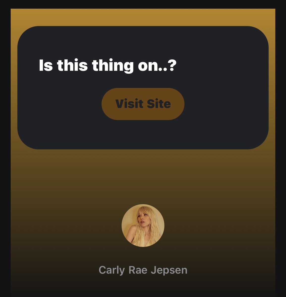 Carly Rae Jepsen Wiki tweet media