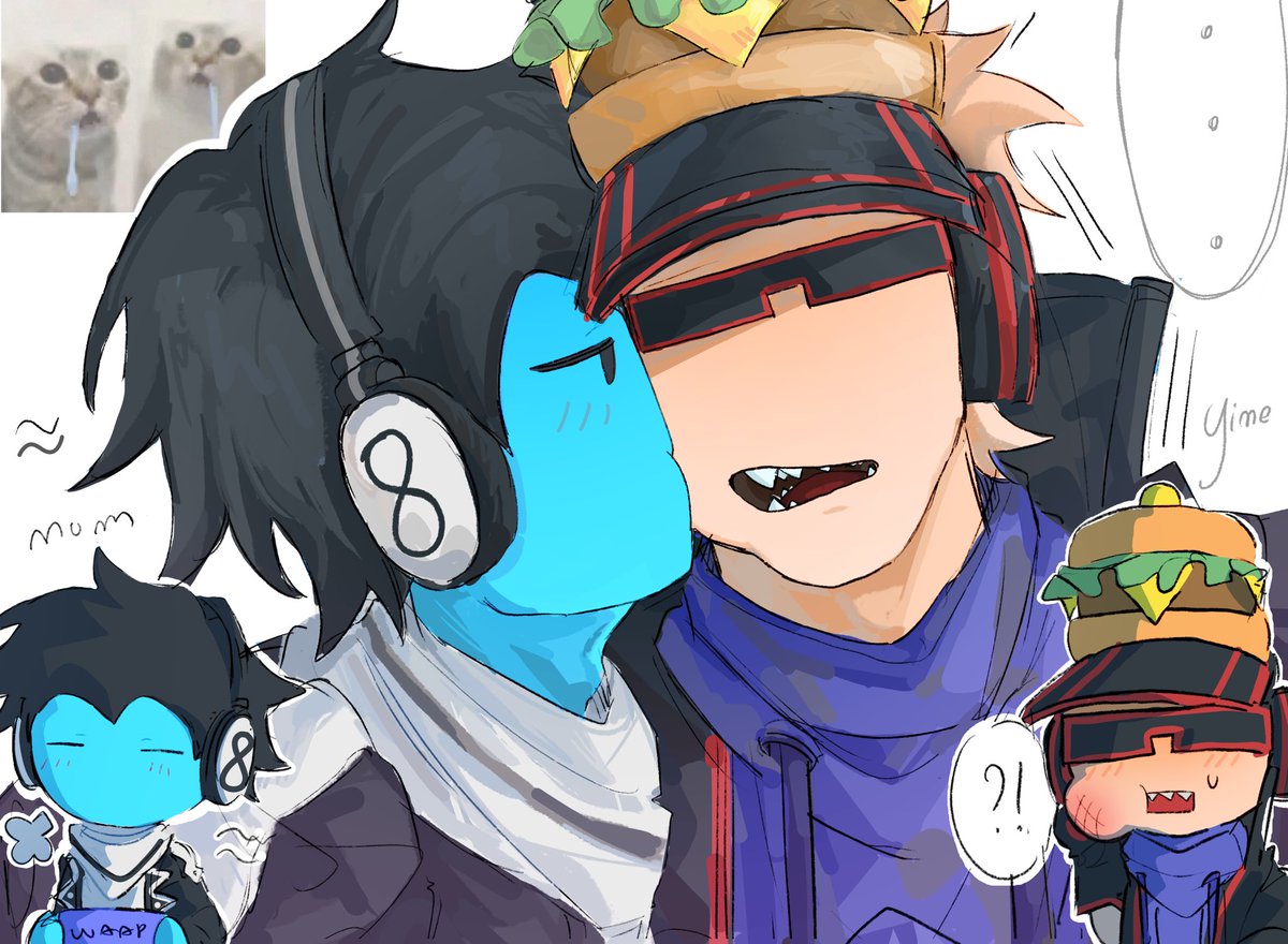 YimmeyH's tweet photo. Bite bite
#Dued7n7 
Happy pride month btww 🤤 https://t.co/XwMAc7iOOu