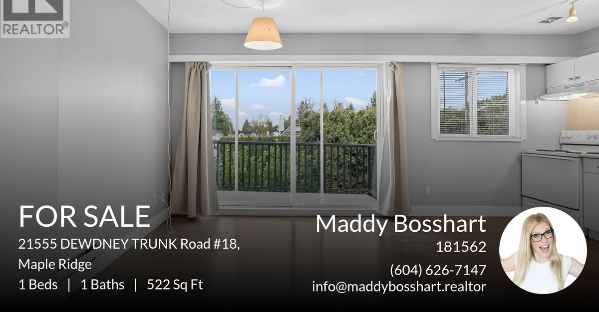FraserValleyMB's tweet photo. Looking for a new home? This listing could be the one! Please don't hesitate to reach out with any questions! You can reach me at (604) 626-7147.

Maddy Bosshart
Real Estate Advisor
E  mrs.bosshart@gmail.com
T  604 572 3005  M ... https://t.co/PBgqg4RHsH https://t.co/sZtb30WhmK