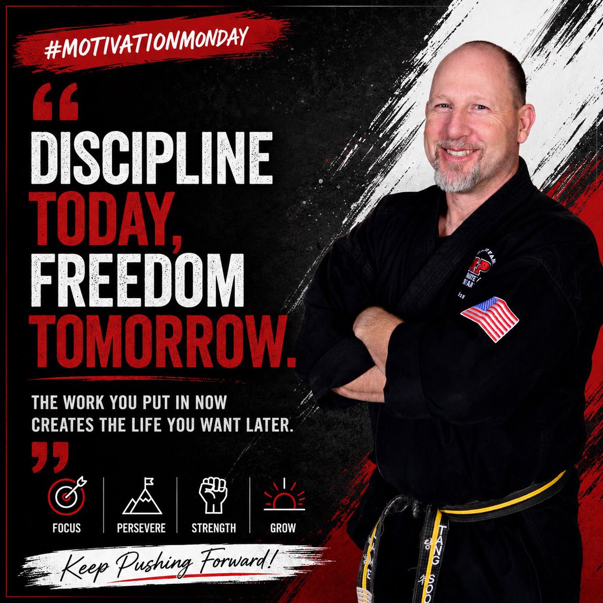 MasterFlame201's tweet photo. #MotivationMonday

Discipline Today, Freedom Tomorrow

💪 What is one thing you’re committed to doing this week, no matter what? https://t.co/3NbvbCypgd