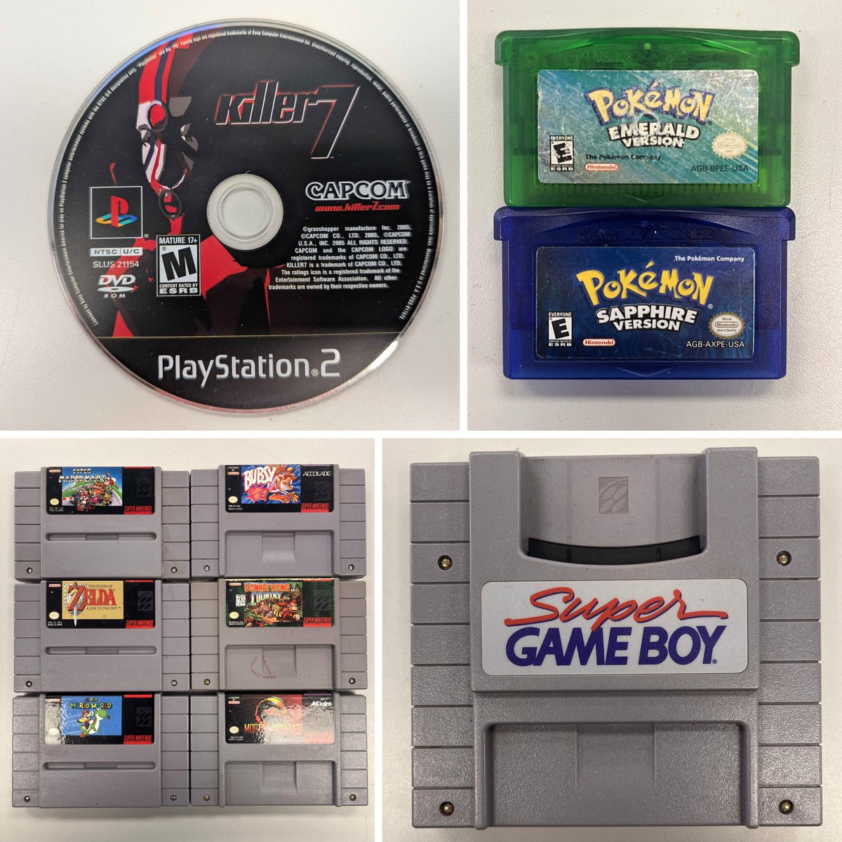 DigitalPress02's tweet photo. A few items of interest just came in like Pokemon Emerald, Okage Shadow King, and Shadow Hearts Covenant. https://t.co/A0RRjGldu6