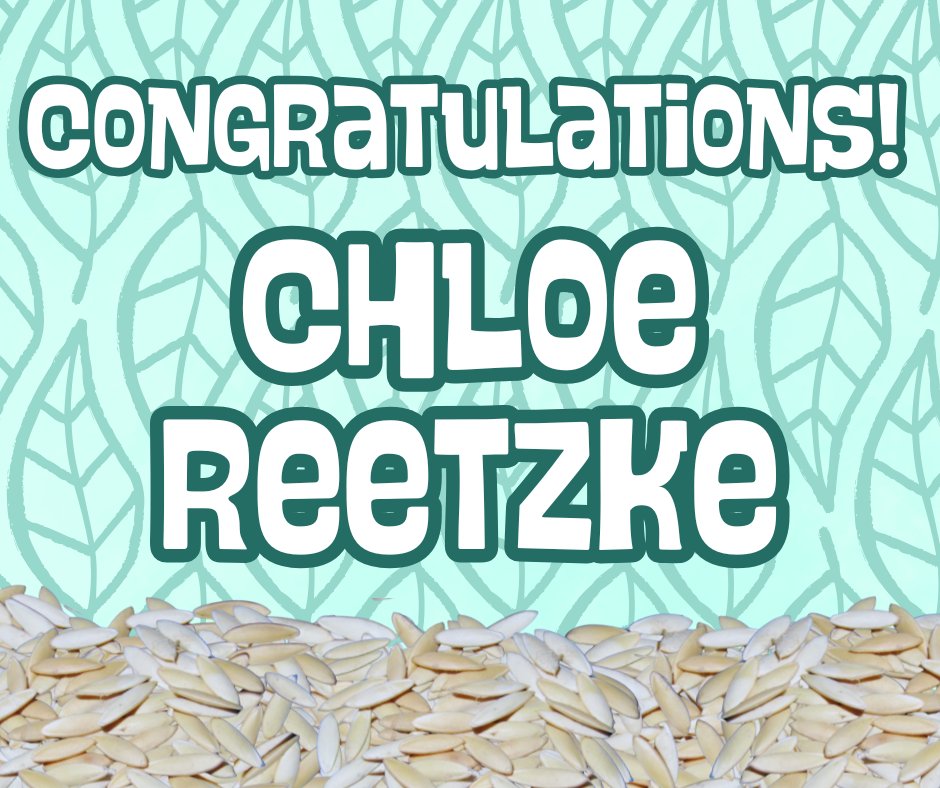 goodnight_lib's tweet photo. The winner of May's Cool Cucumber Count is Chloe Reetzke!🥒With 62 entries and 11,972 seeds in the jar, she guessed the closest with an answer of 12,000 - only 28 seeds off. Amazing job!! Please remember to come in to pick up your prize. https://t.co/DCnEvaNAtw