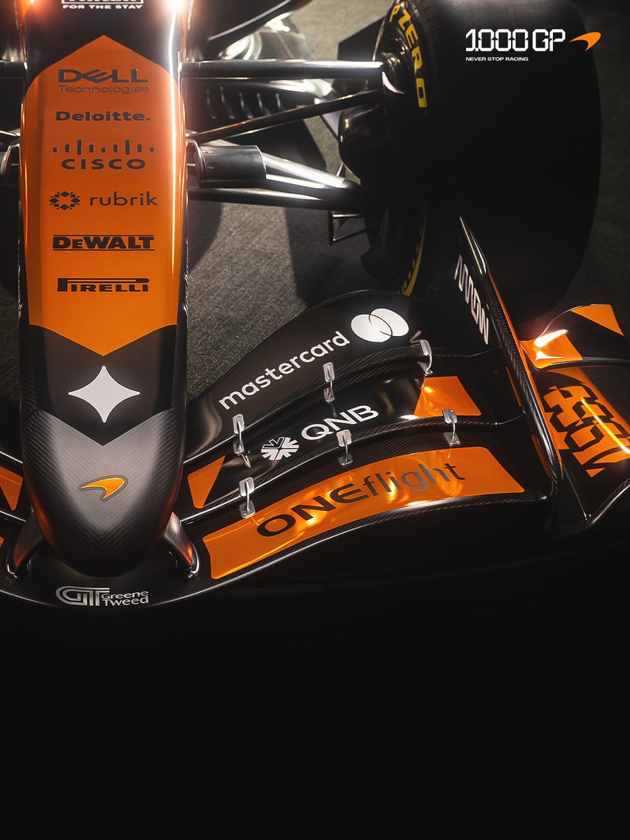 McLarenF1's tweet photo. Small details, special moments 🧡

#McLarenF1 #1000thGP https://t.co/7zcqJCHP8z