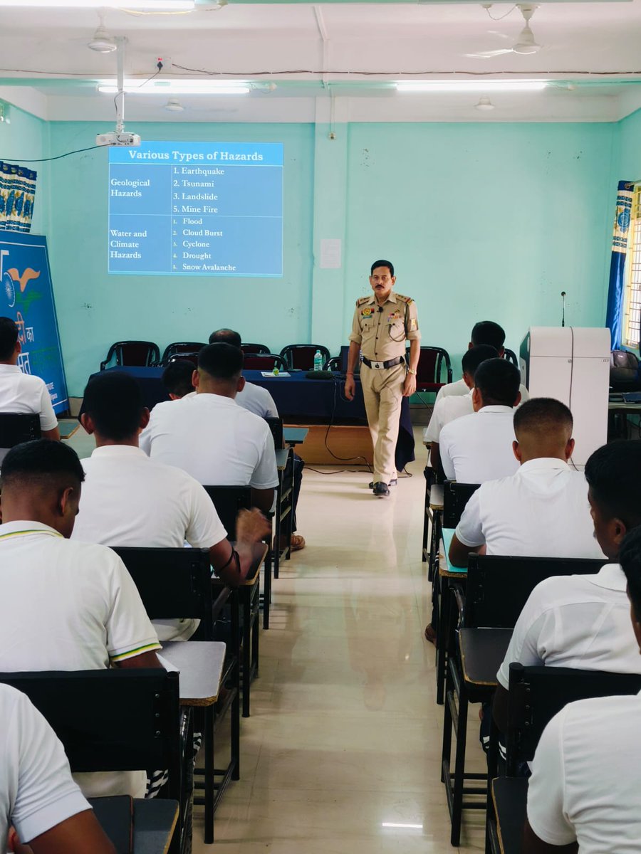DisasterMgmtTRP's tweet photo. Six Week Basic Training Course on Disaster Management for the SDRF(14th &amp; 15th Bn)TSR commenced from 01.06.2026 to 10.07.2026 organized by Central Training Institute, Gokulnagar, Sepahijala District. https://t.co/HiQjxOabkq