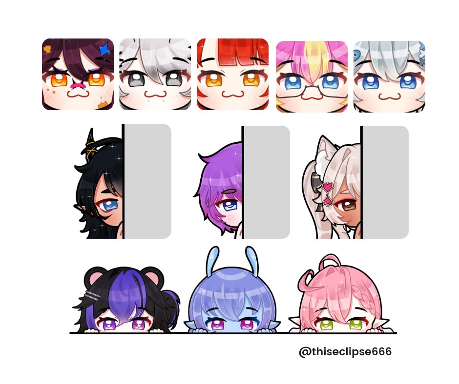 thiseclipse666's tweet photo. who want to collab!!
i will give you free emote and all you need to do is promote my art on your account (preferably tiktok or instagram) heres my recent work:3

#vtubers https://t.co/7AUntcFxWb
