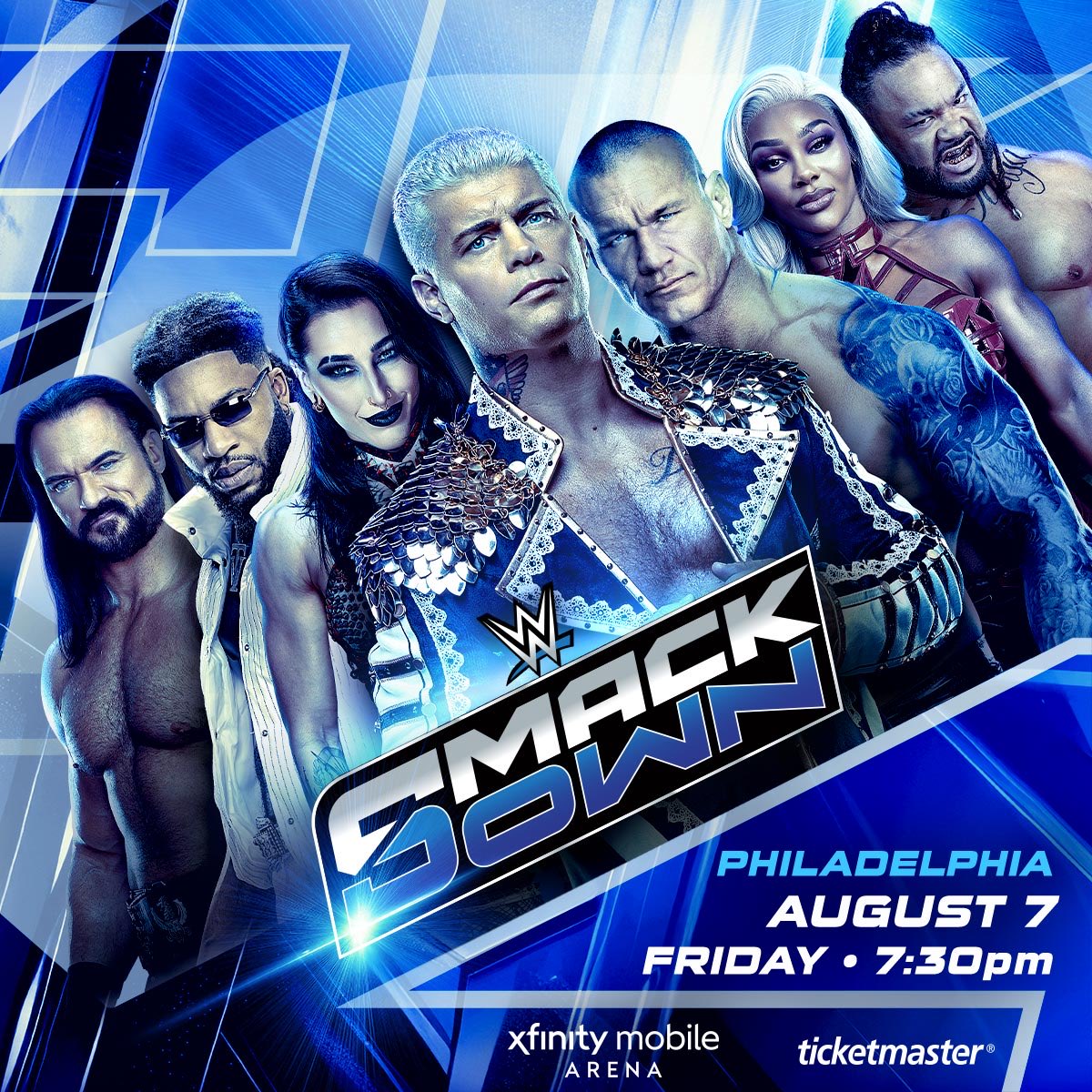 Cory_Hays407's tweet photo. WWE returns to Philadelphia on August 7th for #SmackDown https://t.co/6NjjQwmoZL