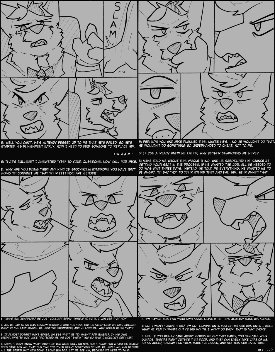 needs_bear's tweet photo. Page 154 of #MyMafiaHusband #Furryart https://t.co/nzIcQ6bzjo