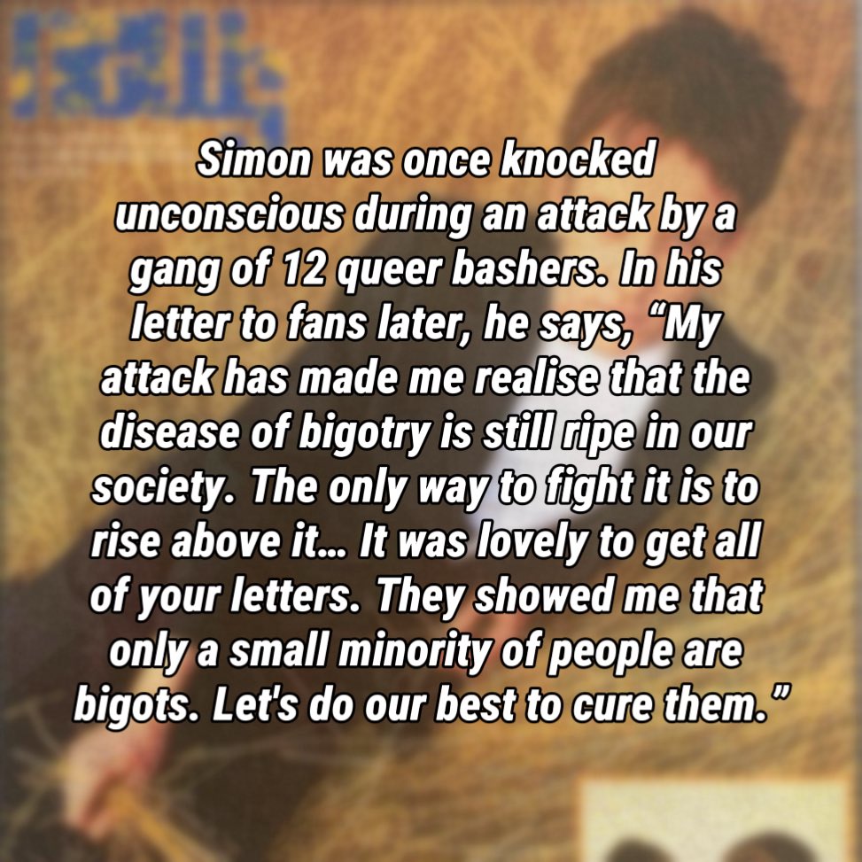 simonGdaily's tweet photo. Happy Pride Month!🏳️‍🌈
#suedeband #simongilbert https://t.co/pXIr3rZWoY