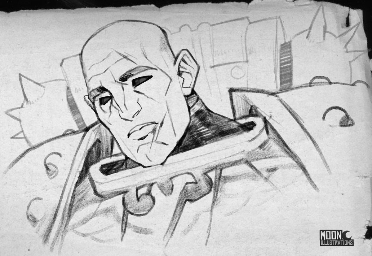 ArtMamoon's tweet photo. Started with a project to draw 1st Claw
Talos first 🙏 https://t.co/WB8v2bZ8Mq
