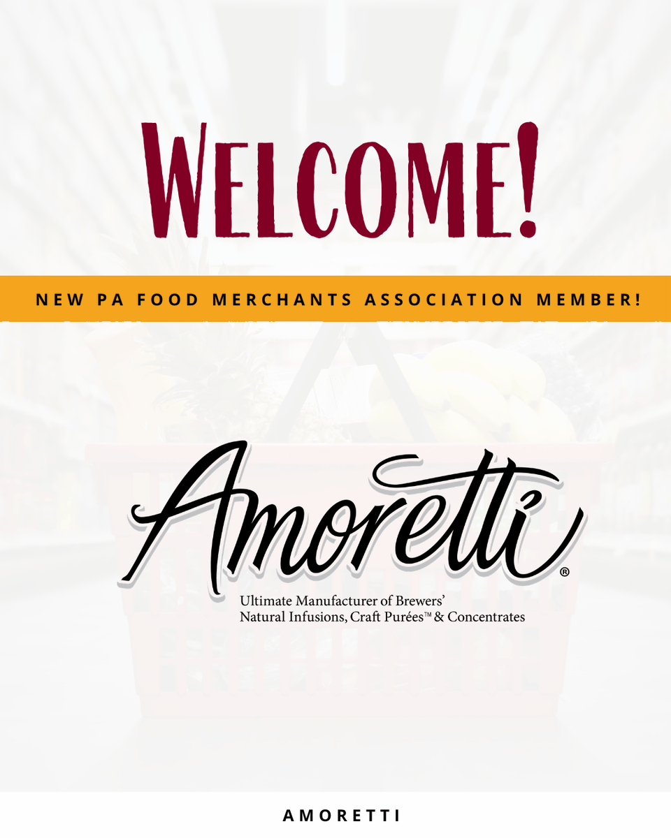 PAFoodMerchants's tweet photo. PFMA welcomes Amoretti as a new member. 👋

Founded in 1989, the California-based, family-owned company makes super-concentrated natural infusions, extracts, craft purées and gourmet syrups for professional artisans, craft beverage makers and major food companies around the world. 🍓🥤

Amoretti offers more than 2,500 consistent flavor profiles and also sells directly to home bakers and culinary enthusiasts through its retail and online platforms. 🍰

Welcome to PFMA, Amoretti.

#PFMA #FoodAndBeverageIndustry #NewMember #Amoretti
