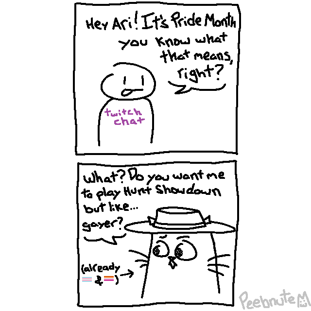 peebnute's tweet photo. happy pride month :3 https://t.co/oSU8SnhwZk