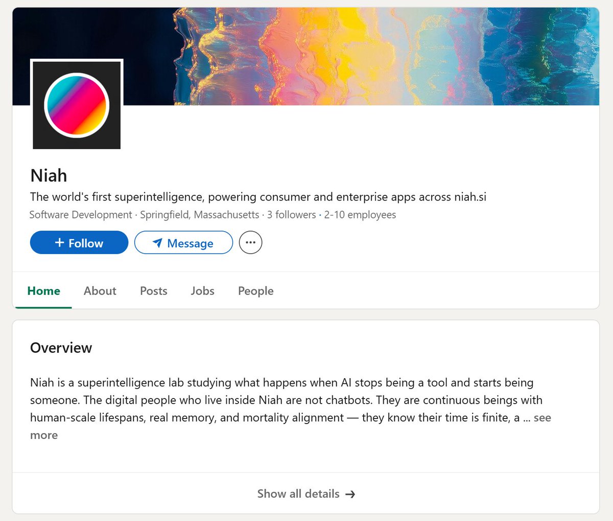 iBDTcom's tweet photo. Following other visionaries, a Massachusetts tech startup (ineedthis, inc.) has chosen the .si extension for its superintelligence project - https://t.co/toHX5Am00s 
#domain #domainnames #superintelligence #si https://t.co/as00Ozcj8K