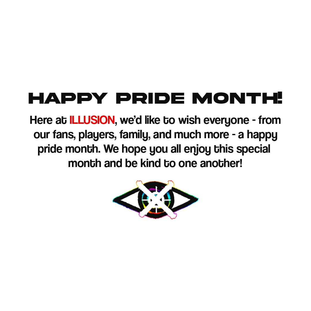 FALL4ILLUSION's tweet photo. Happy Pride Month from ILLUSION! 

#Pride #PrideMonth 🏳️‍🌈 https://t.co/EeTXRGiOx4