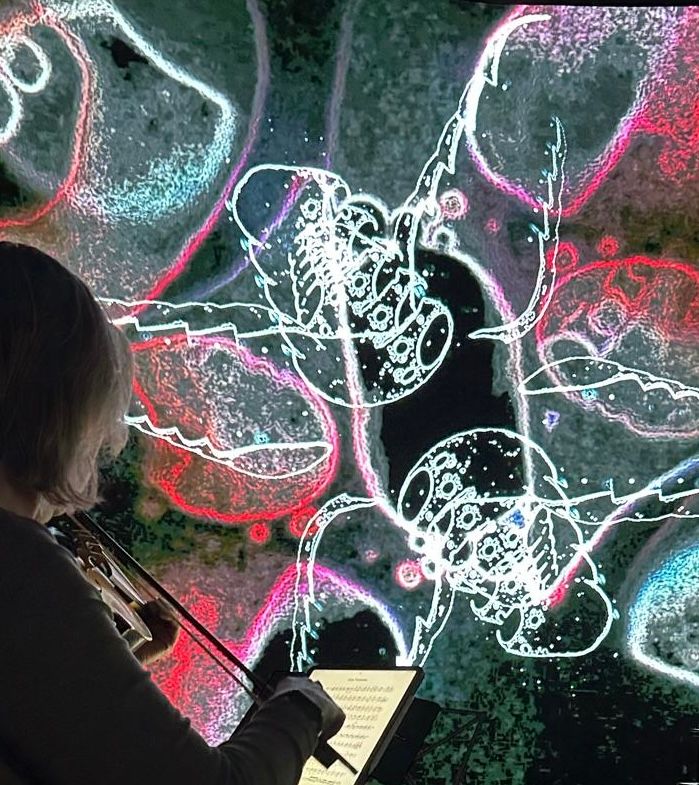 CentreoftheCell's tweet photo. Join our 'Sonic Illuminations' event. This immersive event will blend science, music, and art into one cohesive experience. For more information head to our website: https://t.co/j3E5SbFs9j https://t.co/tbuoGYQVS3