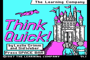 JustDavidG's tweet photo. @RaminNasibov The game "Think Quick!". It was a great logic puzzle game.

Also, it looks like you can still find it on MyAbandonware https://t.co/7flEb9mkLa