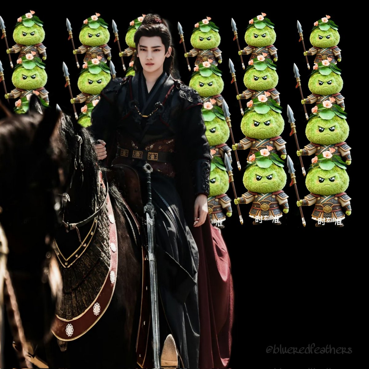 BlueRedFeathers's tweet photo. The general and his army will conquer all battlefields ✊🏽😤 https://t.co/i12Pql8Jyu