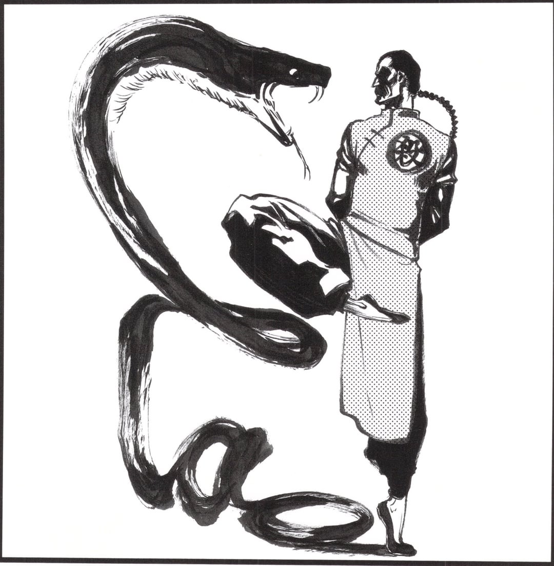 ShinigamiDaiko3's tweet photo. Tao Pai Pai (Dragon Ball) by Tite Kubo https://t.co/tZKHOdg9lu
