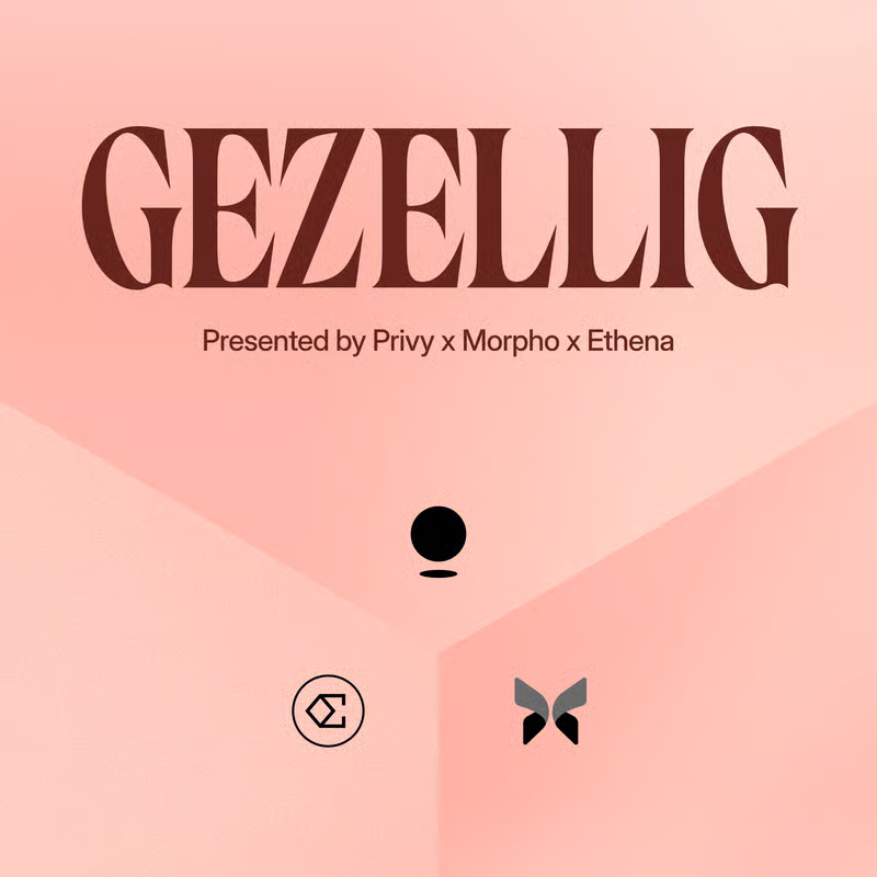 privy_io's tweet photo. 1/ Amsterdam, we’re bringing a little gezellig to Money20/20. 🇳🇱

Join Privy, @Morpho, and @ethena for an invite-only brunch bringing together fintech leaders, builders, and the teams shaping the future of programmable money.

Learn more ↓ https://t.co/CIlC9QR0LF