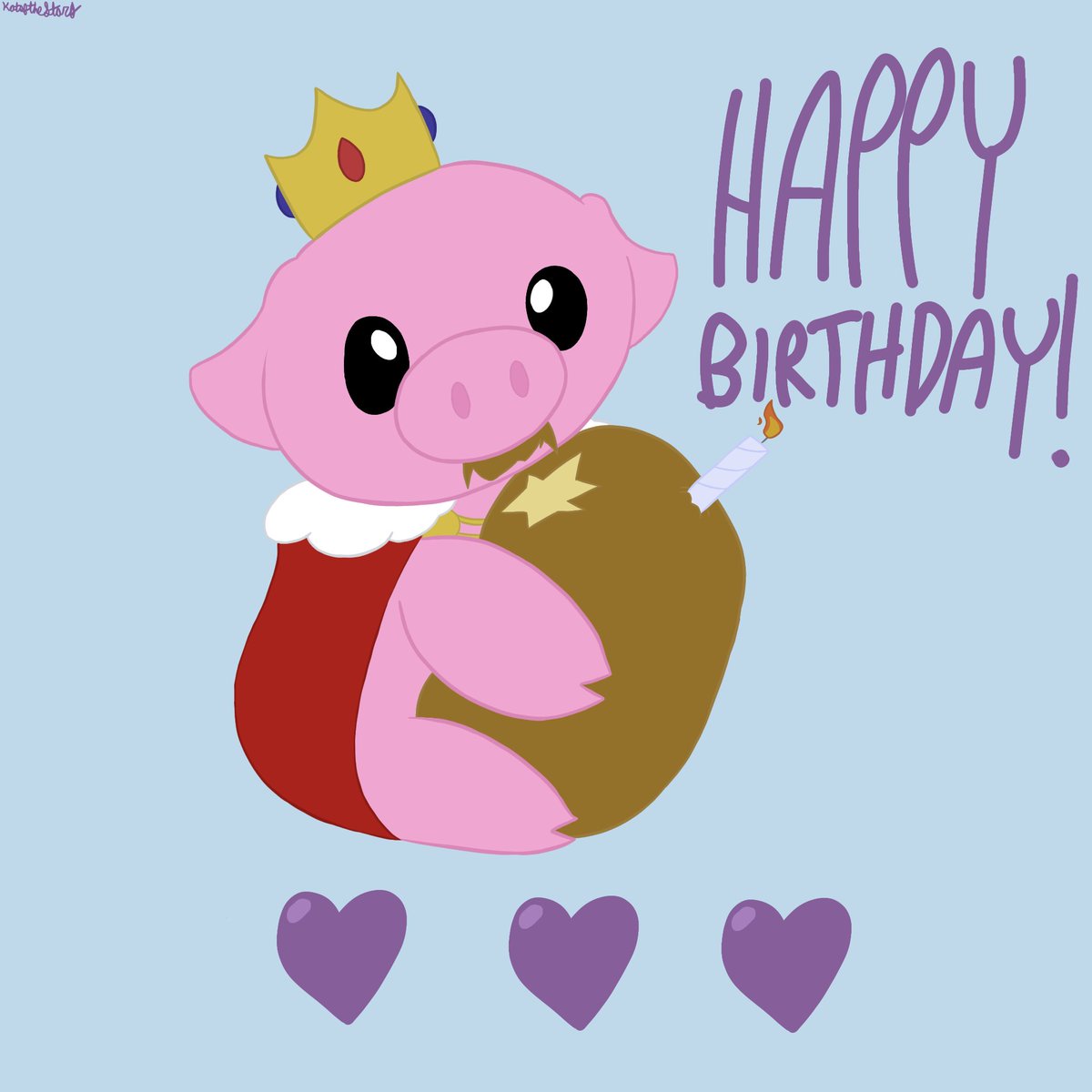 KatOfTheStars's tweet photo. Happy Birthday Technoblade! 🎂
#technobladefanart https://t.co/6mQgnHlQQ1