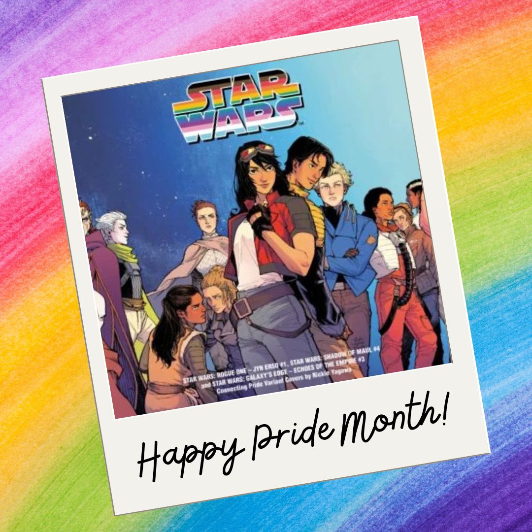 WookOfficial's tweet photo. 🌈 Happy Pride Month from a galaxy far, far away. The Force is for everyone. 🏳️‍🌈 #PrideMonth https://t.co/chOmi0L6TZ