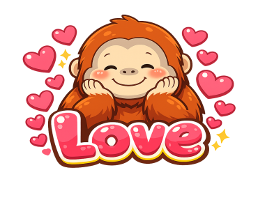 StudioKai_Stamp's tweet photo. The orangutan “Love” sticker is perfect for sharing warm feelings.  
A soft and friendly way to say “Love!” or “Thank you with love.”
https://t.co/Bdv46IiQlY
#LINEsticker #LINEstickers #StickerArt
#CuteArt #AnimalArt #ArtistOnX https://t.co/xzt7p3lrcP