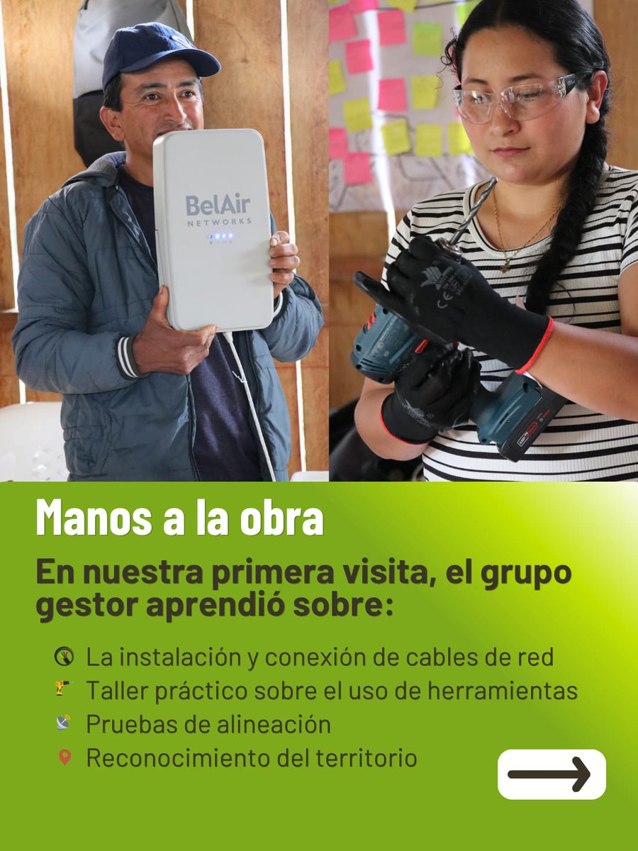 Colnodo's tweet photo. 📍 ¡La conectividad digital llega a la zona rural de Ibagué con el proyecto #ConectandoalosnoConectados! 

Estamos muy emocionados de iniciar el acompañamiento de una nueva #redcomunitaria en la vereda Casebanco. 📶✨ https://t.co/GujS9u6bmK