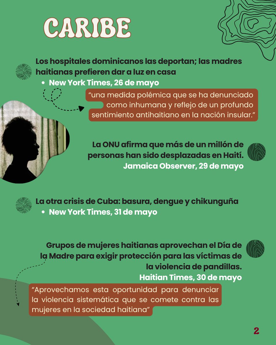 RJM_LAC's tweet photo. 🌞 ¡Buenos días! Esta semana compartimos noticias clave sobre la migración en las Américas. ¡Échales ojito!

🌎 Hoy queremos motivar la reflexión sobre las personas cubanas que están siendo deportadas forzadamente a México, sin mecanismos de regularización, sin redes de apoyo... https://t.co/s7uobQdL31