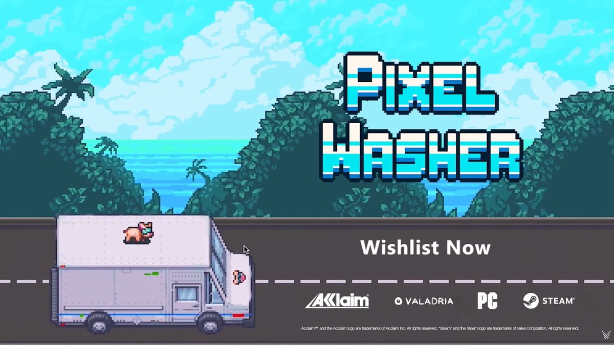 Pixel Washer announced for PC!