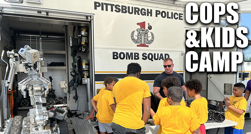 PghPolice's tweet photo. The Pittsburgh Police Cops & Kids 2026 Summer Camp is open for enrollment!

Cops & Kids Camp is a free, week-long summer program for @Pittsburgh residents ages 8–12. Hosted by dedicated police officer counselors, the camp focuses on education, character development, and leadership to build lasting community relationships and promote public safety.

Enroll here ➡️ https://t.co/zB6RNm0Zvc