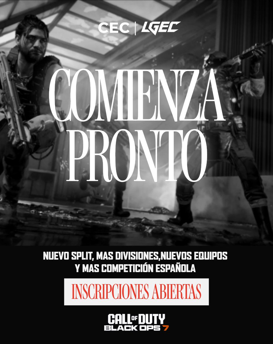 CompeticionesES's tweet photo. Se acerca el inicio de la #LGEC Season 2 

La liga comienza el 5 de junio, así que es momento de asegurar tu plaza y completar la inscripción cuanto antes.

📜 Formulario de inscripción: https://t.co/J5xNC1J3K2 https://t.co/LW71UxT46Q