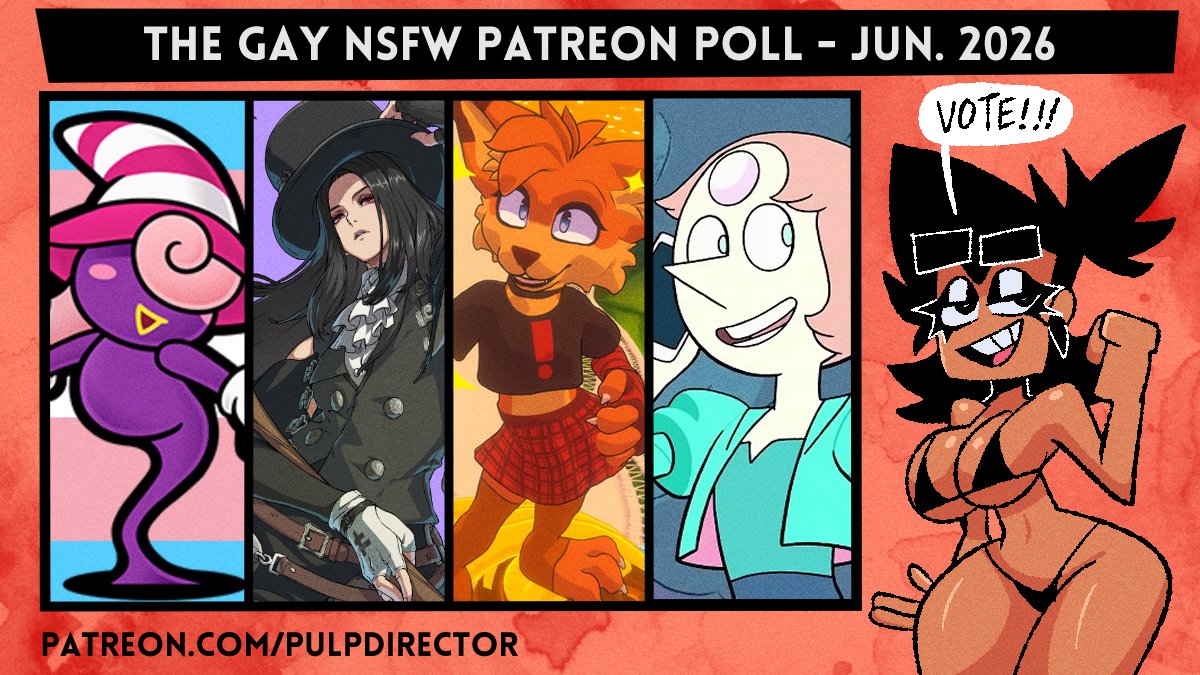 PulpDirector's tweet photo. WHOA!!! We got a new poll up for the patrons this month!
You can even vote by paying $3! Isn't that great? https://t.co/RG3LHCvTi7